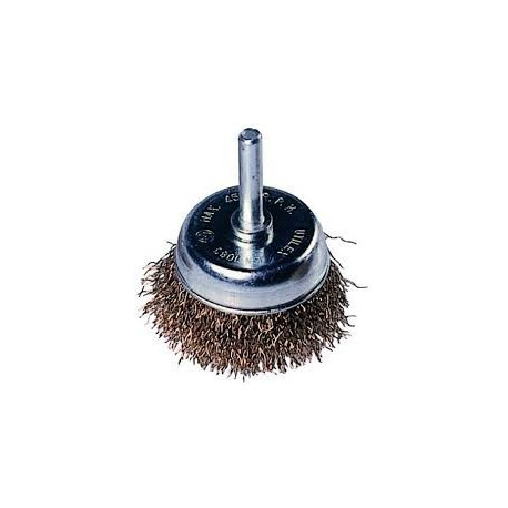 Spazzola a tazza acciaio Maurer d.75