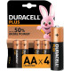 Batteria Duracell Stilo AA Pz.4