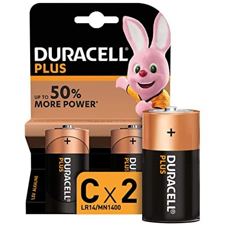 Batteria Duracell Mezzatorcia C Pz.2
