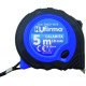 Flessometro HU-Firma gommato con block Mt.5