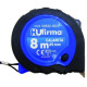 Flessometro HU-Firma gommato con block Mt.8