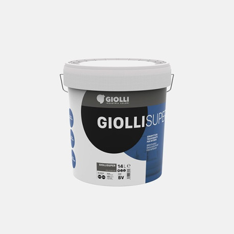 GIOLLI SUPER idropittura traspirante interni Lt.2.5