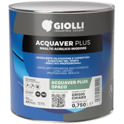 ACQUAVER Smalto Poliuretanico Opaco Ml.750